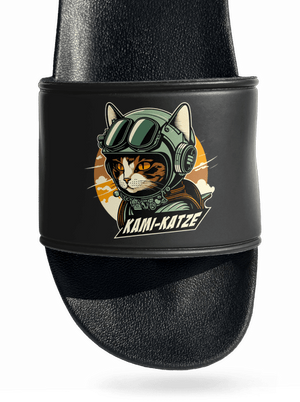 Kami-Katze šľapky Black