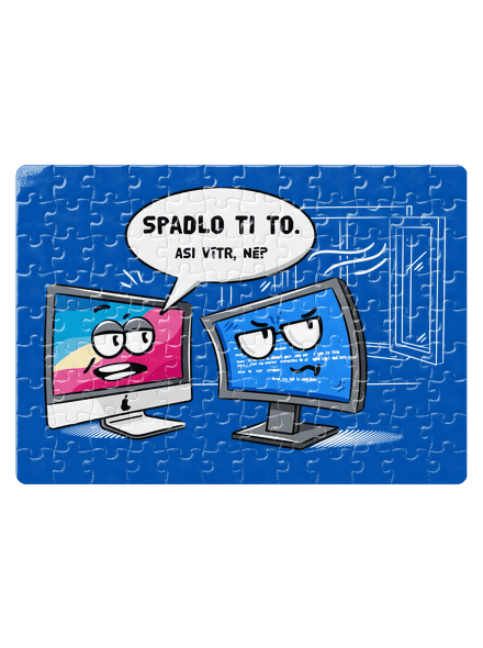 Mac vs. Windows puzzle White