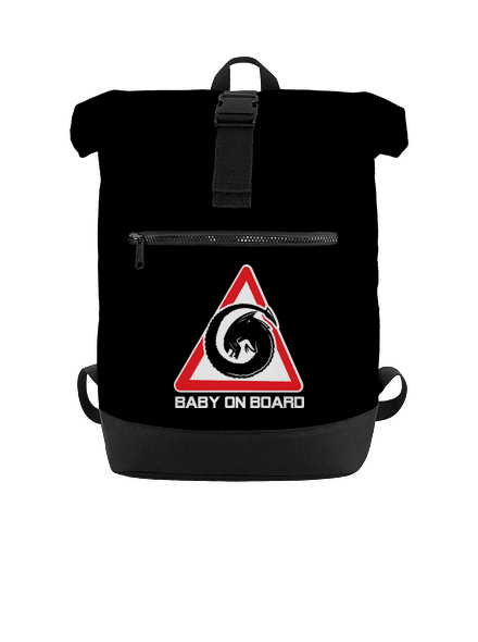 Alien inside batoh Black