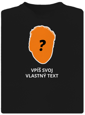 Tvoja hlava detské športové tričko Black