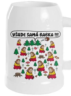 Všade samá babka polliter White