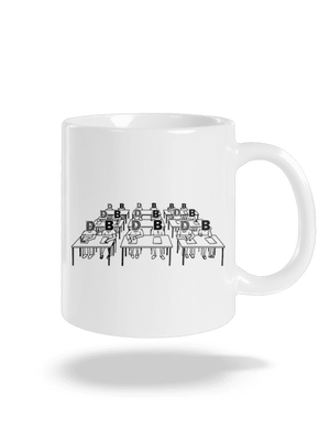 Cimrman: Debil, blbeček klasický hrnček White