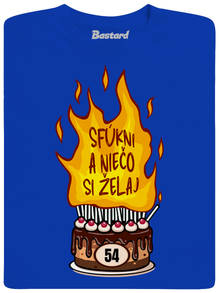 Sfúkni sviečky pánske dlhý rukáv Royal Blue