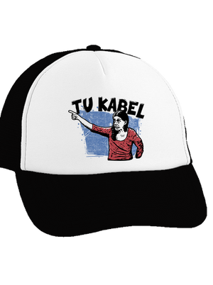 Tukabel šiltovka truckerka Black cap
