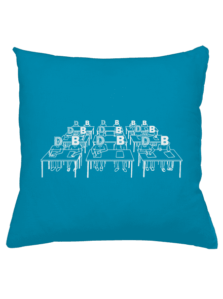 Cimrman: Debil, blbeček vankúš Blue Turquoise