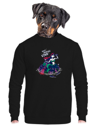 unisex mikina bez kapucne