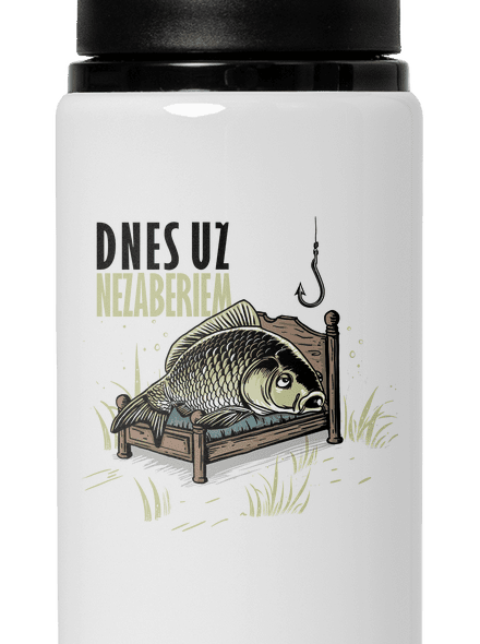 Dnes už nezaberiem flaša na vodu White