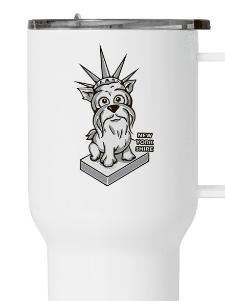 New Yorkshire termohrnček White