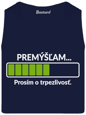 Premýšľam pánske tielko French Navy