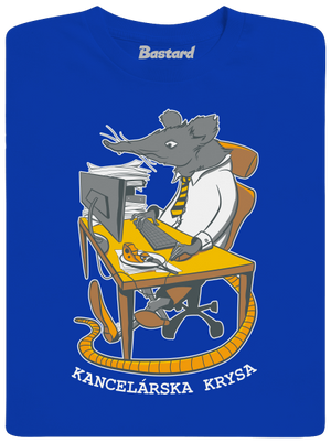 Kancelárska krysa pánske dlhý rukáv Royal Blue