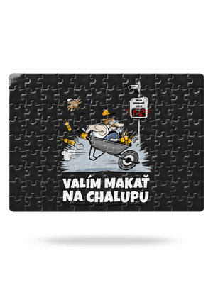 Valím na chalupu puzzle White