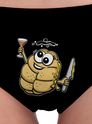 Som namazaný dámske nohavičky Black