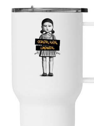 Cukor, káva, limonáda termohrnček White