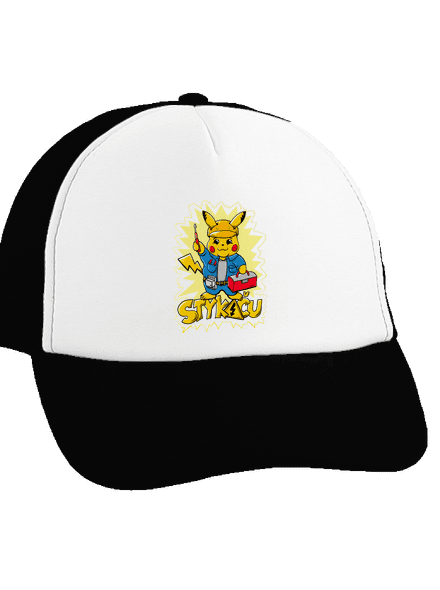 Stykaču šiltovka truckerka Black cap