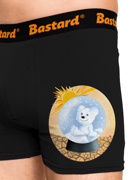Medveď v guli boxerky Black