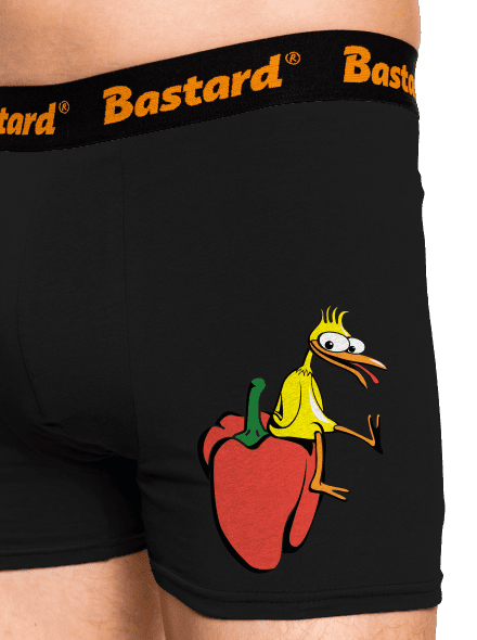 Kura na paprike boxerky Black