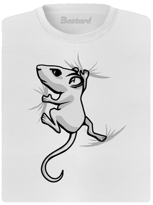 Myšiak dámske športové tričko White