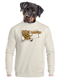 unisex mikina bez kapucne