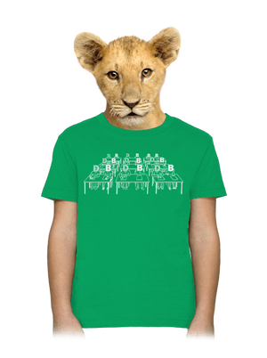 Cimrman: Debil, blbeček detské tričko Kelly Green