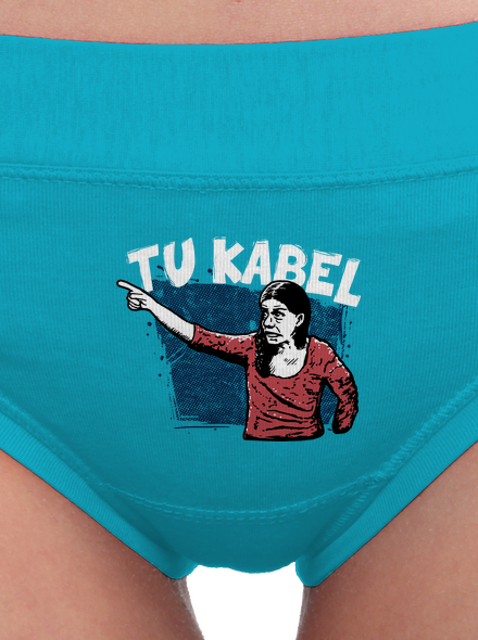 Tukabel dámske nohavičky Turquoise