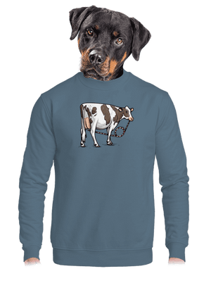 unisex mikina bez kapucne