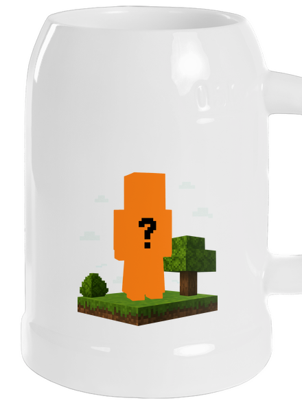 Minecraft z vlastnej fotky polliter White