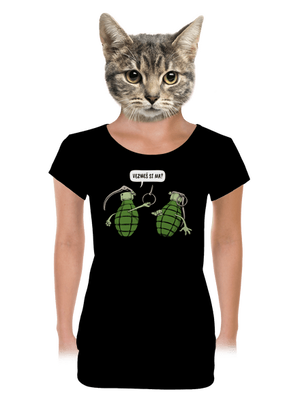 dámske tričko s lemom