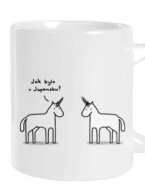 Pornorožec veľký hrnček White