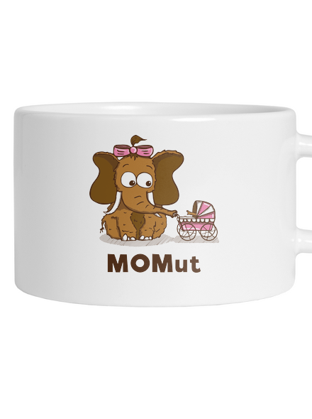 Momut hrnček makronka White