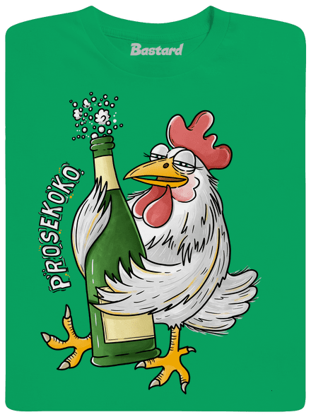 Prosekoko pánske tričko Kelly Green
