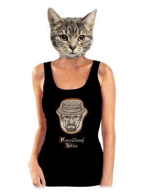 Perníčkový tatko a Perníček dámske tielko klasické Black