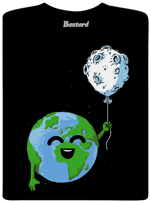 Balónik pánske tričko Black