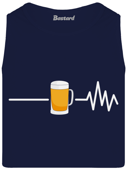 Beer help pánske tielko French Navy