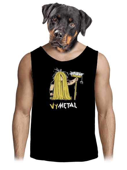 Metalista pánske tielko Black