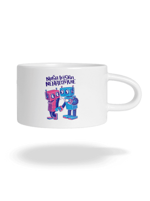 Roboti hrnček makronka White