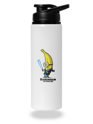 Bananakin Skywalker flaša na vodu White