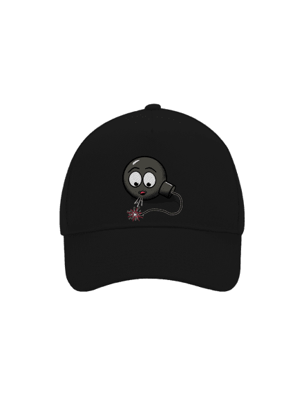 Bomba šiltovka baseballka Black