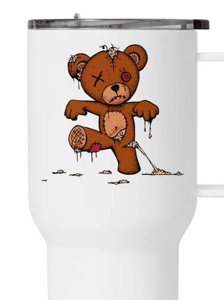 Zombie teddy termohrnček White