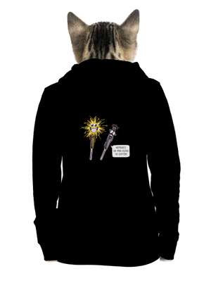 dámska mikina na zips