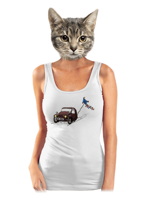 Hadrák dámske tielko klasické White