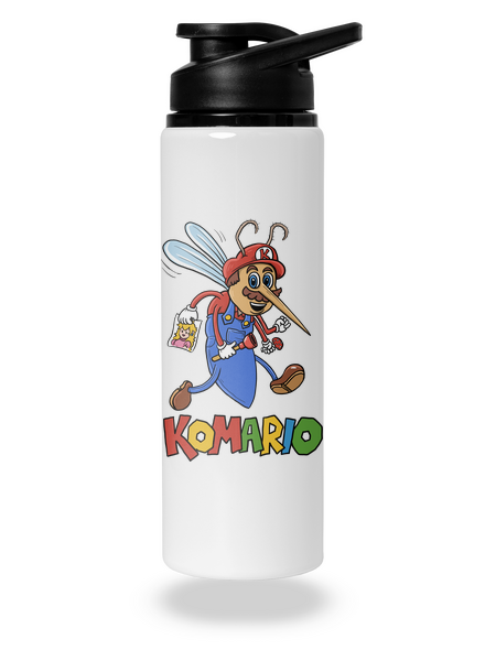 Komario flaša na vodu White