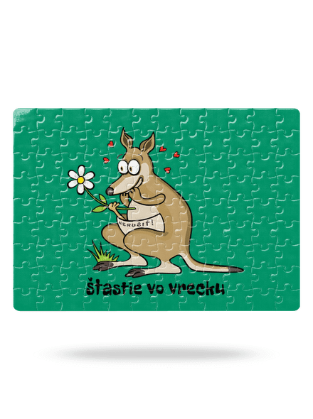 Šťastie vo vrecku puzzle White