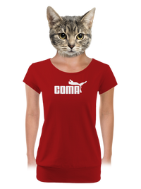 dámske tričko s lemom