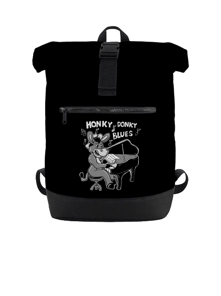 Honky donky blues batoh Black