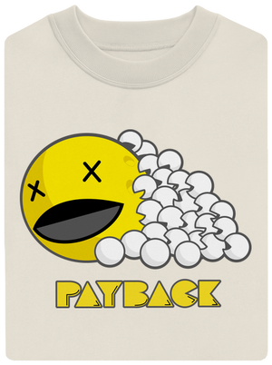 Payback unisex mikina bez kapucne Off White