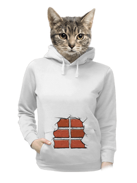 dámska mikina klokanka