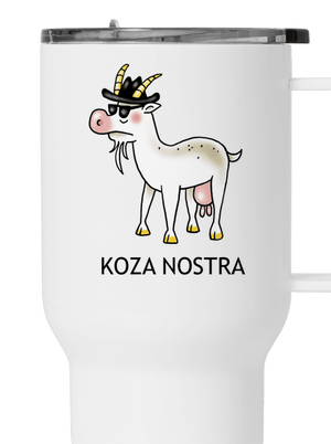 Koza nostra termohrnček White