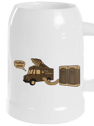 Točená čokoládová polliter White