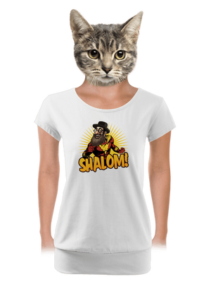 dámske tričko s lemom