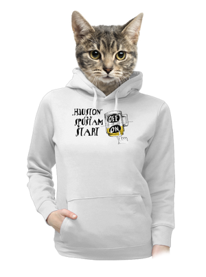 dámska mikina klokanka